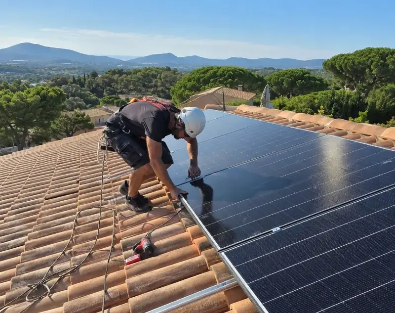 Installateur panneaux solaires Frouzins — pose photovoltaïque sur toiture