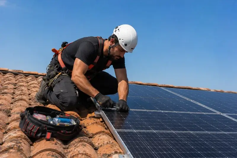 Maintenance et monitoring de panneaux solaires à Frouzins