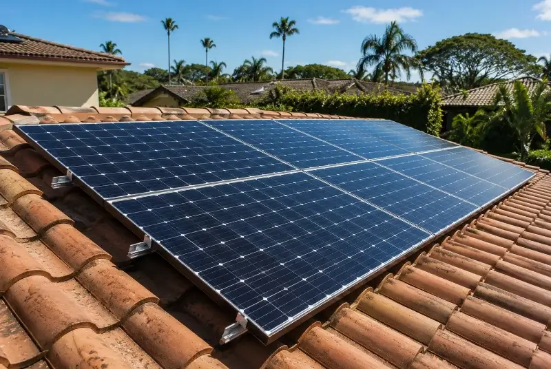 Installation de panneaux solaires à Frouzins